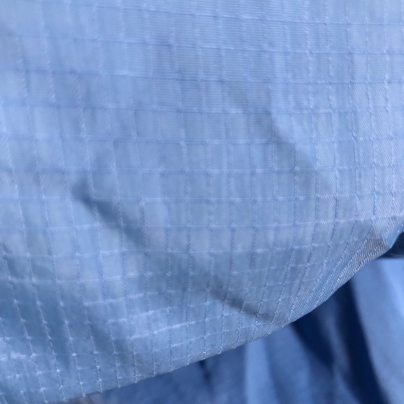 Lightweight Blue Grid Polyester Multi-Purpose Fabric 10 1/2 Yards by 59" wide - Picture 8 of 15